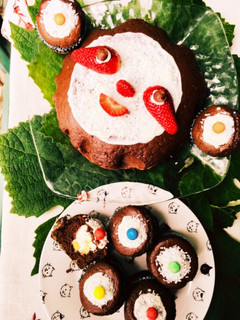 ケーキのデコレーション(カップケーキ)-レシピのメイン写真