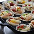 たこ焼き器 de お花ピザ