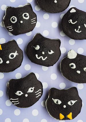 黒猫のマフィン-レシピのメイン写真
