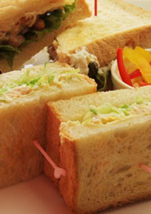 うずら卵とチキンの塩ヨーグルトサンド-レシピのメイン写真