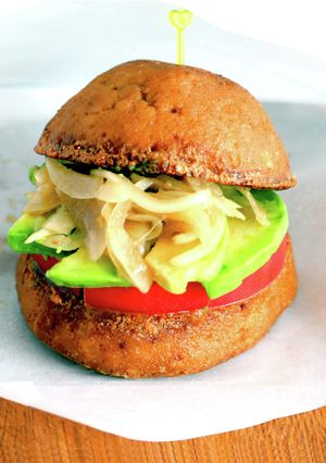 肉肉しいがんものアボトマバーガー-レシピのメイン写真