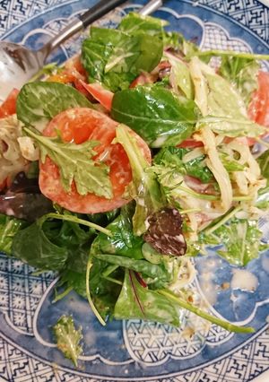 玉ねぎとトマトのサラダ-レシピのメイン写真