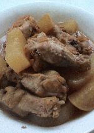 大根と若鶏手羽元のうま煮-レシピのメイン写真