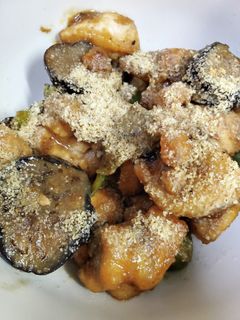 鶏肉となすとピーマンのみそいため-レシピのメイン写真