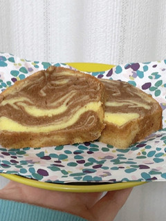 マーブルパウンドケーキ-レシピのメイン写真