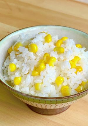 冷凍コーン使用＊コーンバターごはん-レシピのメイン写真