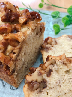 *バナナと胡桃のパウンドケーキ*-レシピのメイン写真