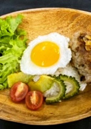 でーじまーさん豚モコ(ロコモコ）-レシピのメイン写真