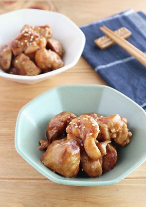 ご飯がすすむ！鶏肉と里芋の甘辛ガーリック-レシピのメイン写真