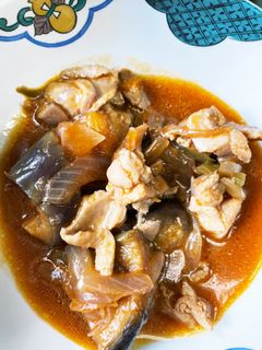 鶏肉と茄子のケチャップ炒め-レシピのメイン写真