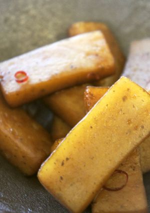 なかまで味しみしみ♪ちょうどいい蒟蒻炒め-レシピのメイン写真