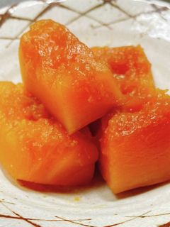 甘すぎないかぼちゃの煮物-レシピのメイン写真