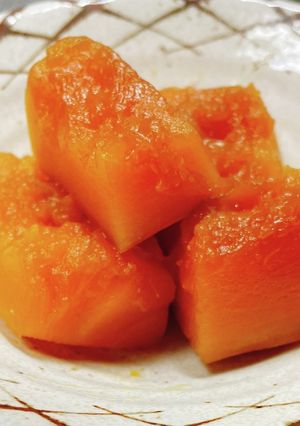 甘すぎないかぼちゃの煮物-レシピのメイン写真