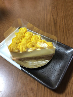 ミキサーで!かぼちゃチーズケーキ-レシピのメイン写真