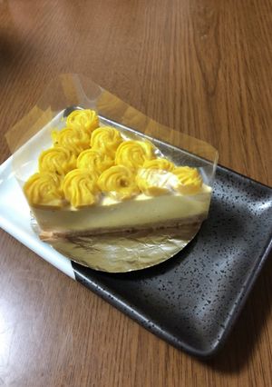 ミキサーで!かぼちゃチーズケーキ-レシピのメイン写真