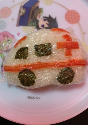救急車　キャラ弁-レシピのメイン写真