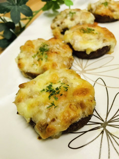 椎茸チーズ焼き-レシピのメイン写真