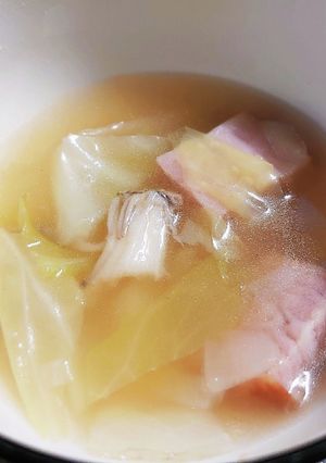 ごろっとベーコンと野菜のスープ-レシピのメイン写真