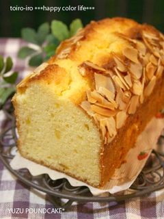 ゆず茶・ジャムdeしっとりパウンドケーキ-レシピのメイン写真