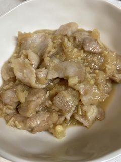 ●豚バラ肉のみぞれ煮-レシピのメイン写真
