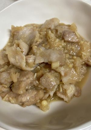 ●豚バラ肉のみぞれ煮-レシピのメイン写真