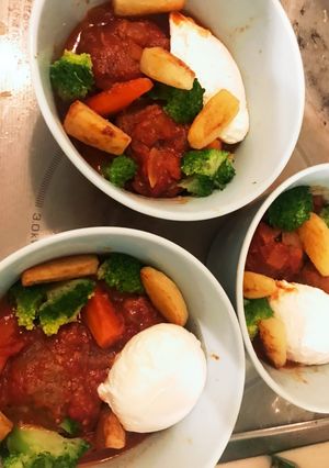 美味しいトマトソース煮込みバーグ-レシピのメイン写真