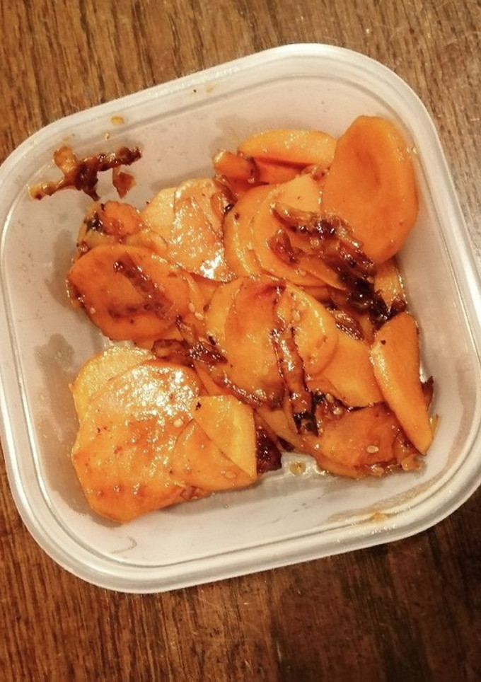 皮までおいしいにんじんの焼肉のタレ炒め-レシピのメイン写真