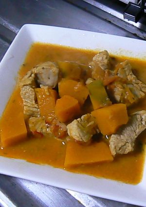 βカロチンたっぷりな「カボチャカレー」-レシピのメイン写真