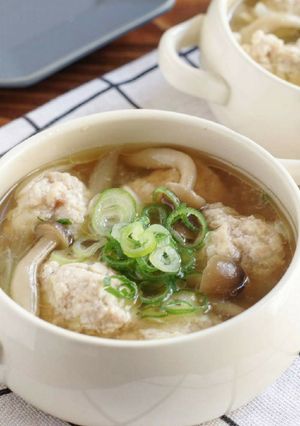 ☆簡単☆豆腐入り肉団子スープ-レシピのメイン写真