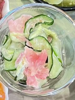 ☆きゅうりと甘酢しょうがの胡麻ドレあえ☆-レシピのメイン写真