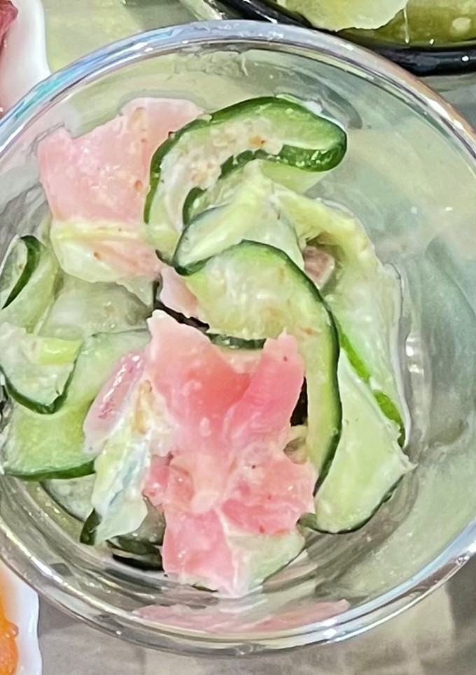 ☆きゅうりと甘酢しょうがの胡麻ドレあえ☆-レシピのメイン写真