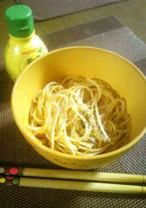 お試しあれ！カラメルだけ☆レモン醤油春雨-レシピのメイン写真