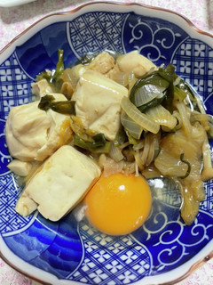 ニラと玉ねぎプラスですき焼きをリメイク-レシピのメイン写真