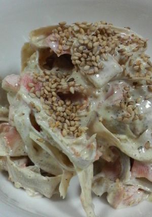 手作りがうまい！＜ゴボウサラダ＞-レシピのメイン写真