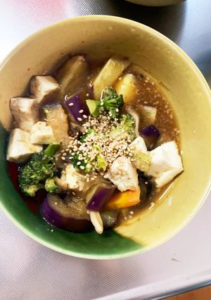 生姜風味ピリ辛あんかけ炒め味春雨炒め煮-レシピのメイン写真