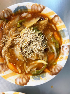 全てレンジもやし入りルーで簡単カレー酢豚-レシピのメイン写真