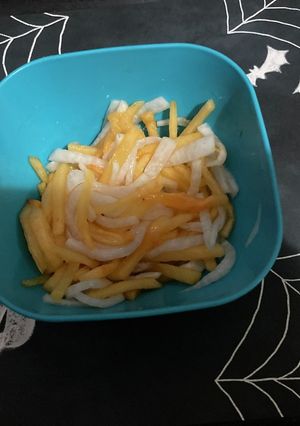 手抜き柿なます-レシピのメイン写真