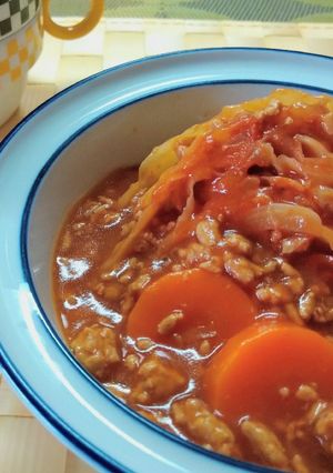 夕飯に悩んだら♪巻かないロールキャベツ-レシピのメイン写真