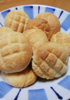 メロンパンクッキー-レシピのメイン写真