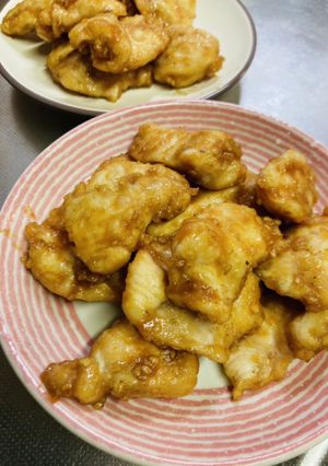 鶏胸肉の胡麻味噌炒め-レシピのメイン写真