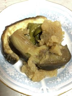 万願寺とうがらしと茄子のみぞれ煮-レシピのメイン写真