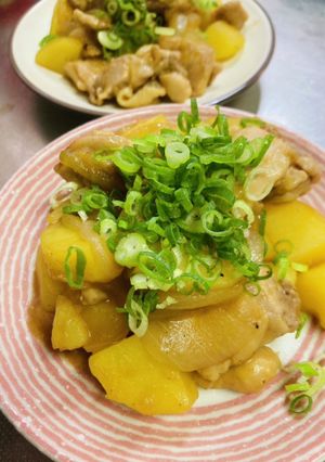 鶏肉とじゃがいものピリ辛炒め-レシピのメイン写真