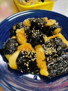 鶏胸肉の甘辛海苔巻き-レシピのメイン写真