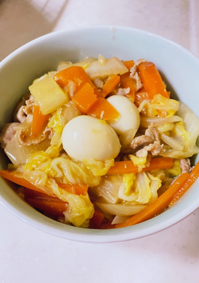 和風中華うま煮丼-レシピのメイン写真