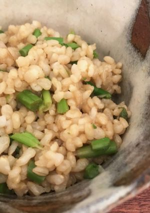 アスパラ玄米ごはん-レシピのメイン写真