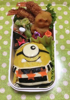 ミニオン オムライス-レシピのメイン写真