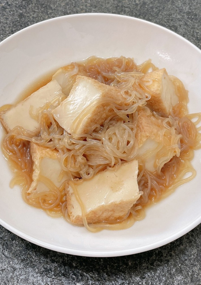 絹厚揚げとしらたきの煮物-レシピのメイン写真