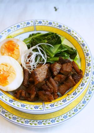 チャーシュー切落しで魯肉飯風-レシピのメイン写真