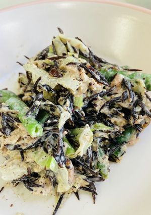 ひじきの胡麻マヨネーズ☆給食メニュー-レシピのメイン写真
