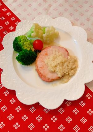 ハムステーキ-レシピのメイン写真